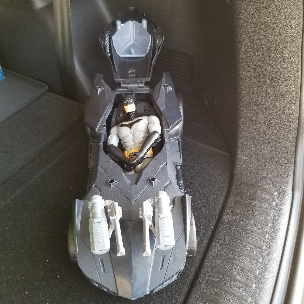12" Batman with Batmobile and accessories
